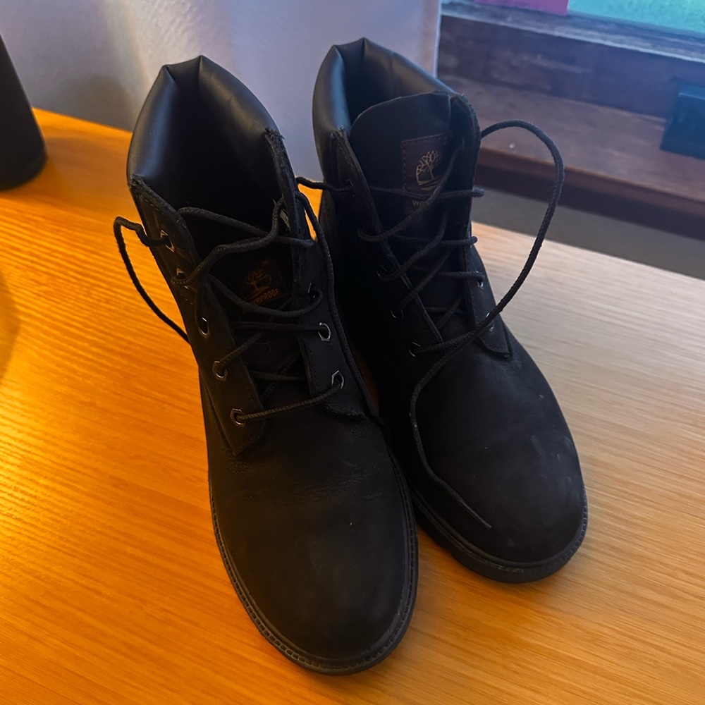 Black Timberlands - image 1